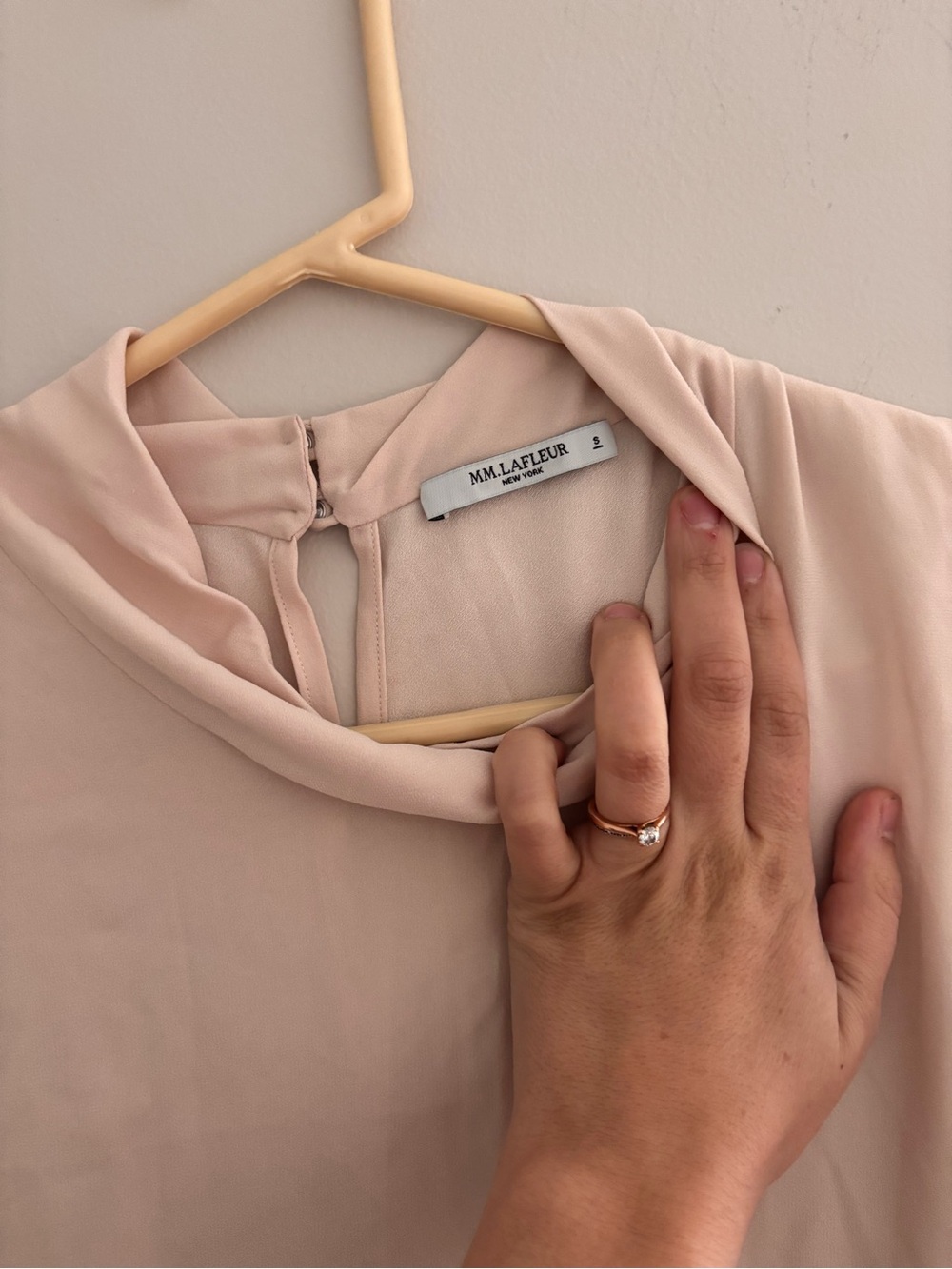 Mm Lafleur | the Lise top in light pink - Picture 4 of 7